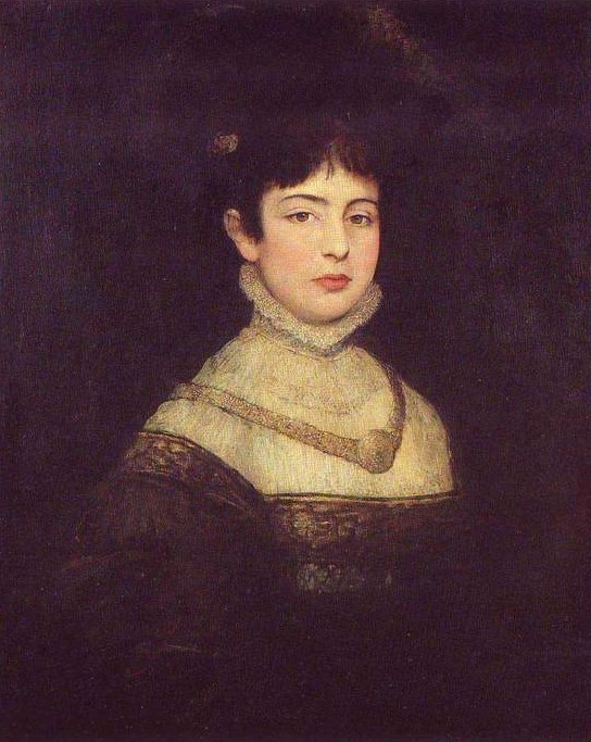 „Portret Laury Rosenfeld”, 1877, olej, płótno, Muzeum Sztuki w&nbsp;Tel Awiwie, Wikimedia