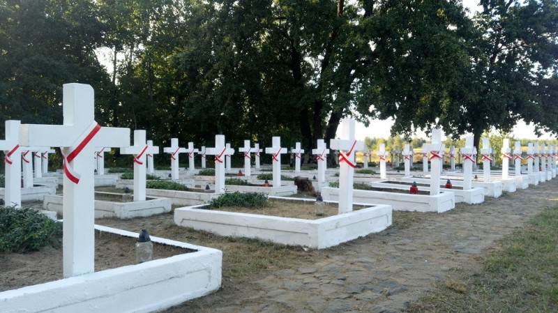 Kowel, cmentarz Na Górce, na którym znajduje się kwatera polskich żołnierzy 